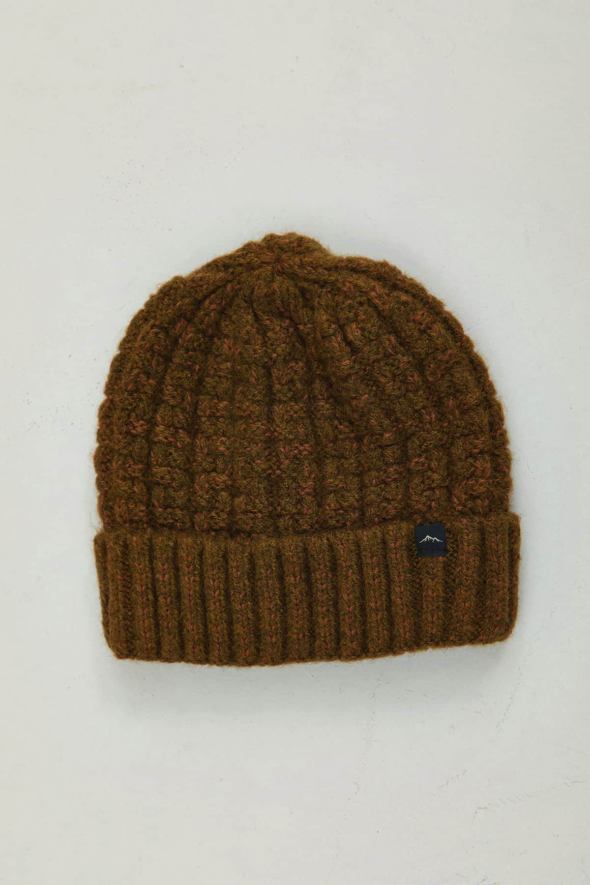 Dokulu Unisex Bere Haki